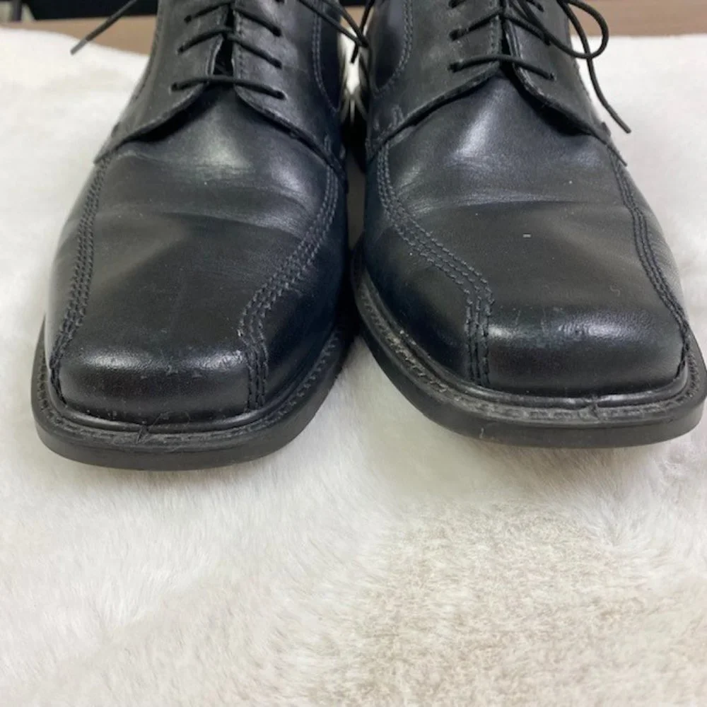 Ecco New Jersey Bike Toe Lace Up Leather‎ Oxfords, size 7